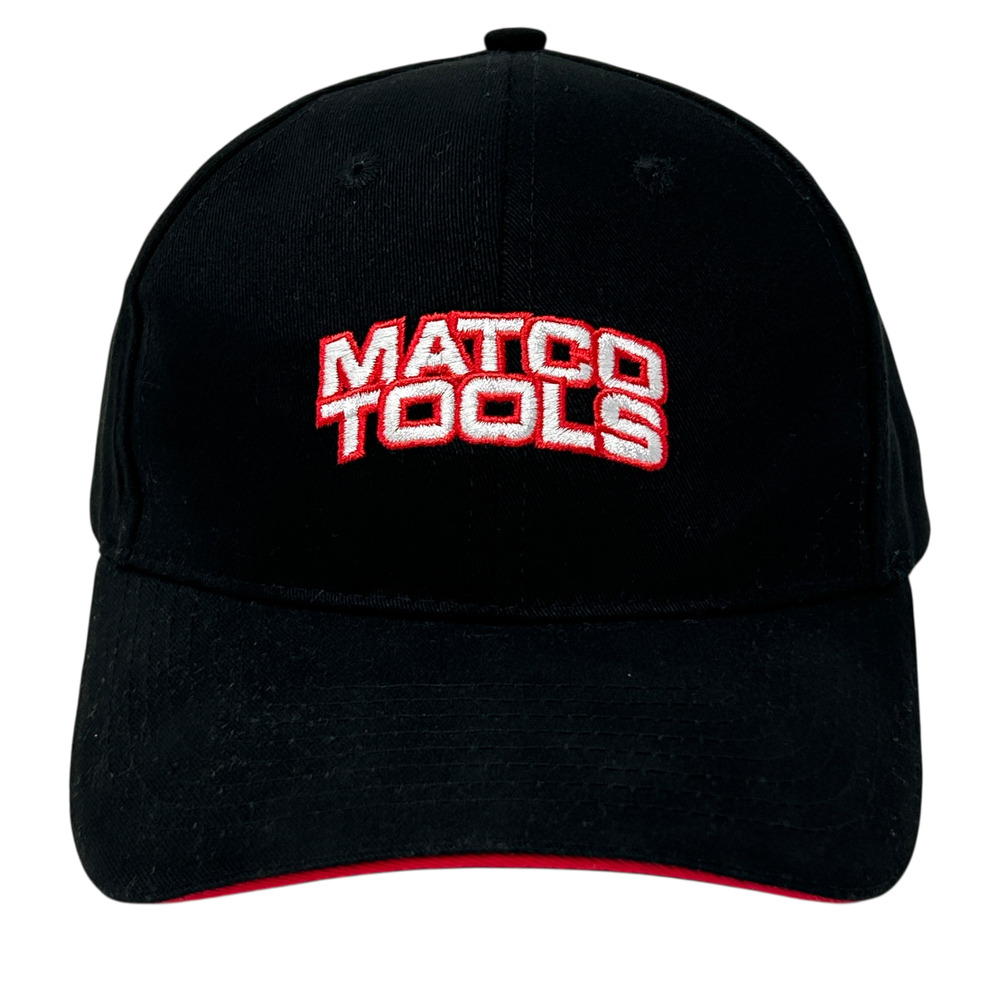 Matco Tools Hat Cap Mechanic Auto Repair Logo 6 Panel Strapback Black - Picture 12 of 12